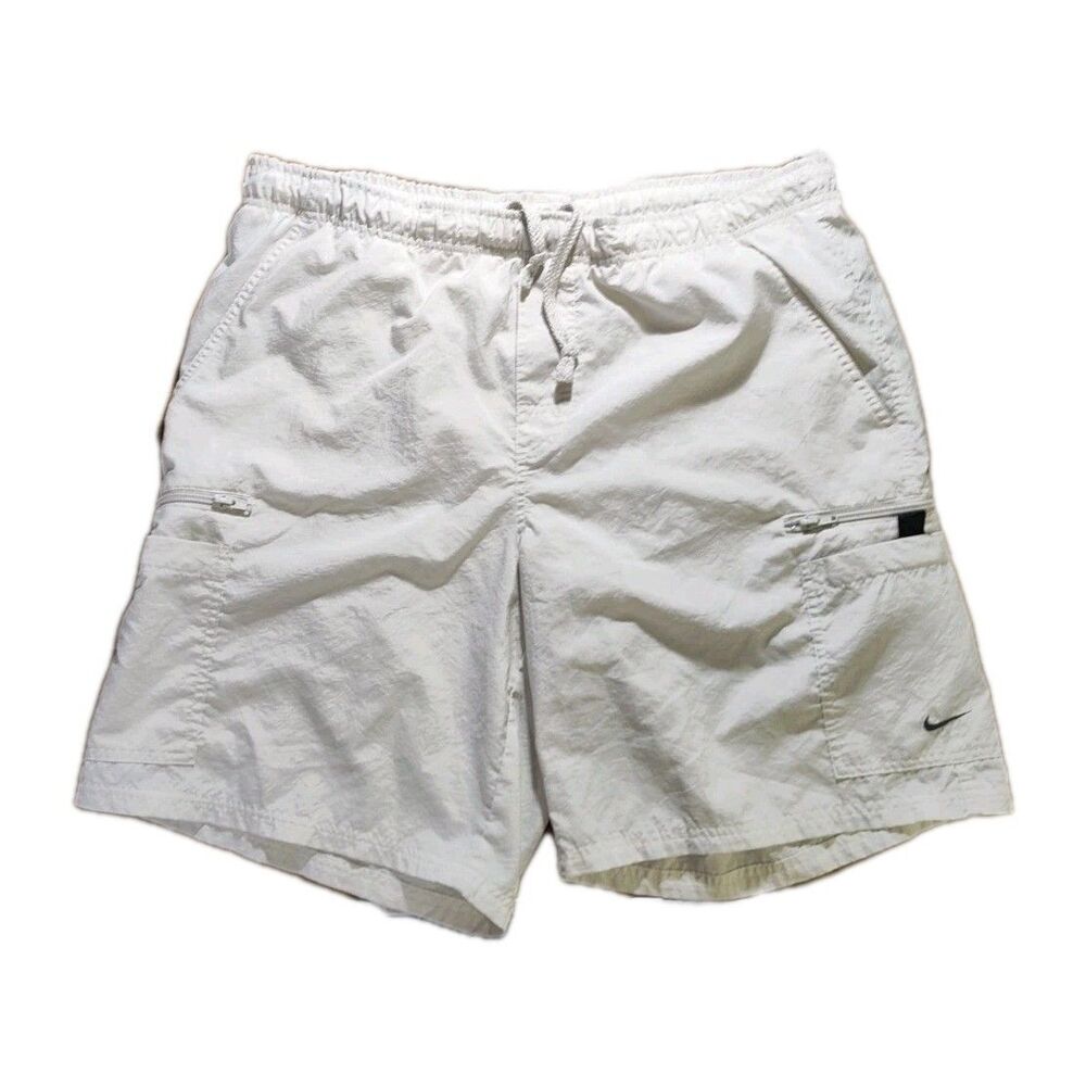 Nike Cream Swim Trunks Baggy Cargo Size L
